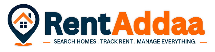 RentAddaa Full Logo - Light Context